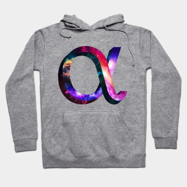 Alpha Galaxy Hoodie by Alpheratz